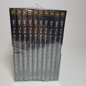 Anthony Robbins Get The Edge 10 CD Set 2000 Series New Sealed